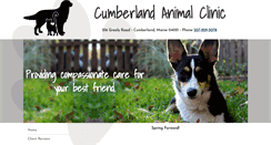 Desktop Screenshot of cumberlandanimal.com